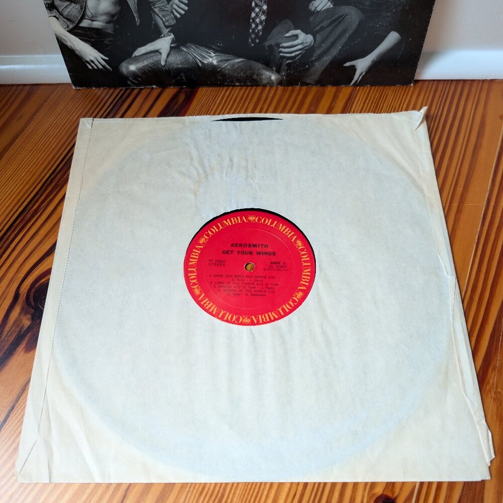 Aerosmith Get Your Wings Vinyl Album - Picture 3 of 8